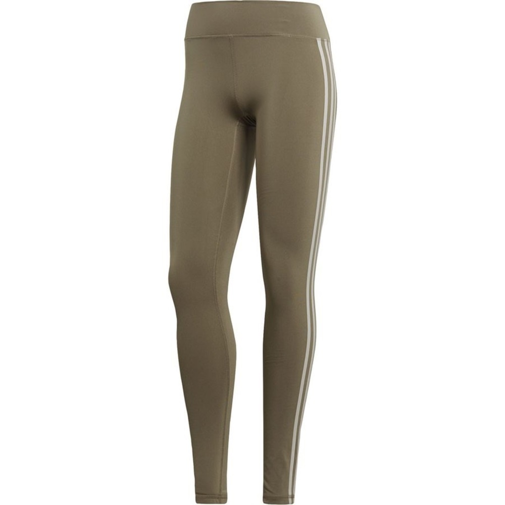 Adidas Olive Green Three Stripe Leggings